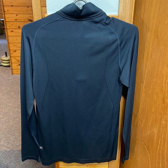 Navy Blue Lululemon Quarter Zip Size Men’s XS - Picture 2 of 2